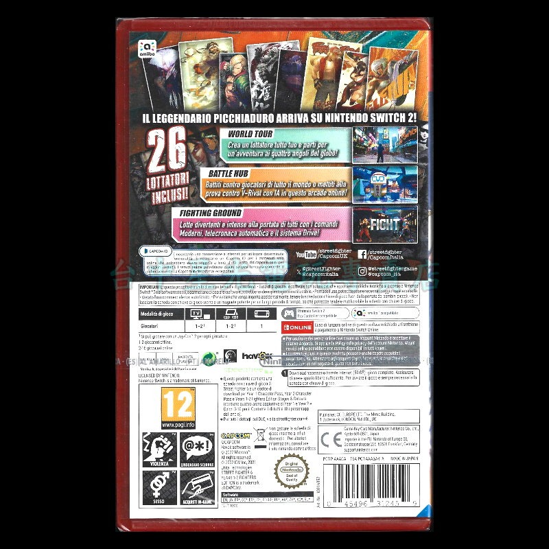 現貨【NS2原版片】☆Switch2 快打旋風 6 Years 1-2 Edition ☆中文版全新品【台中星光電玩】-細節圖4