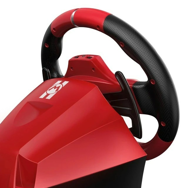 現貨【NS週邊】HORI原廠SWITCH 瑪利歐賽車方向盤 含腳踏板 Pro DX NSX-123-細節圖3