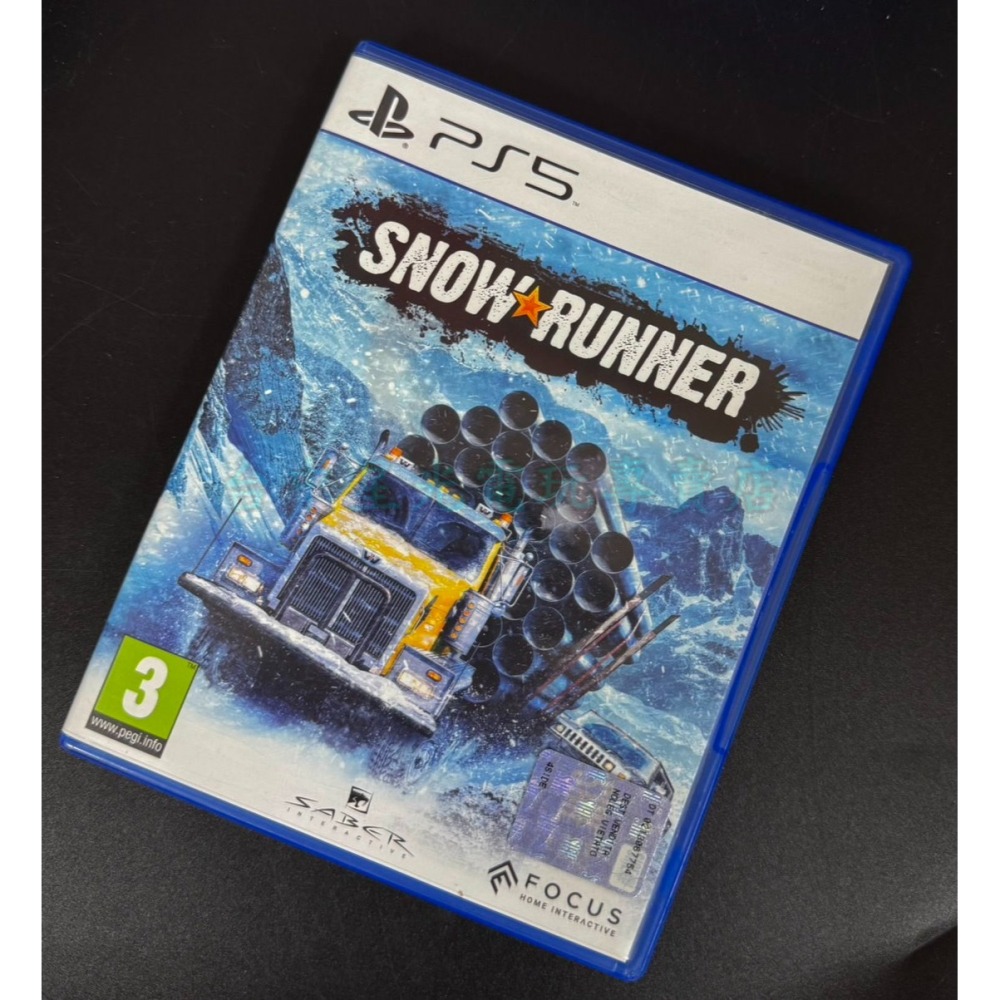 【PS5原版片】☆ 雪地奔馳 SNOW RUNNER ☆【中文版 中古二手商品】台中星光電玩-細節圖2