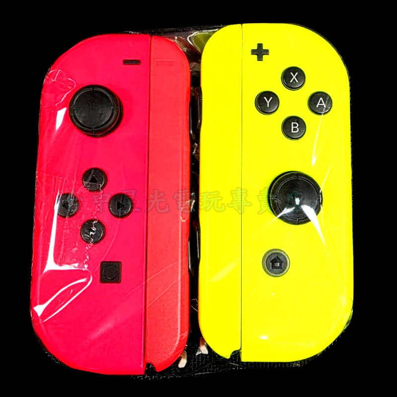 現貨【NS週邊】Switch Joy-Con 左右手控制器 雙手把 電光黃 粉紅 【中古二手商品】台中星光-細節圖4