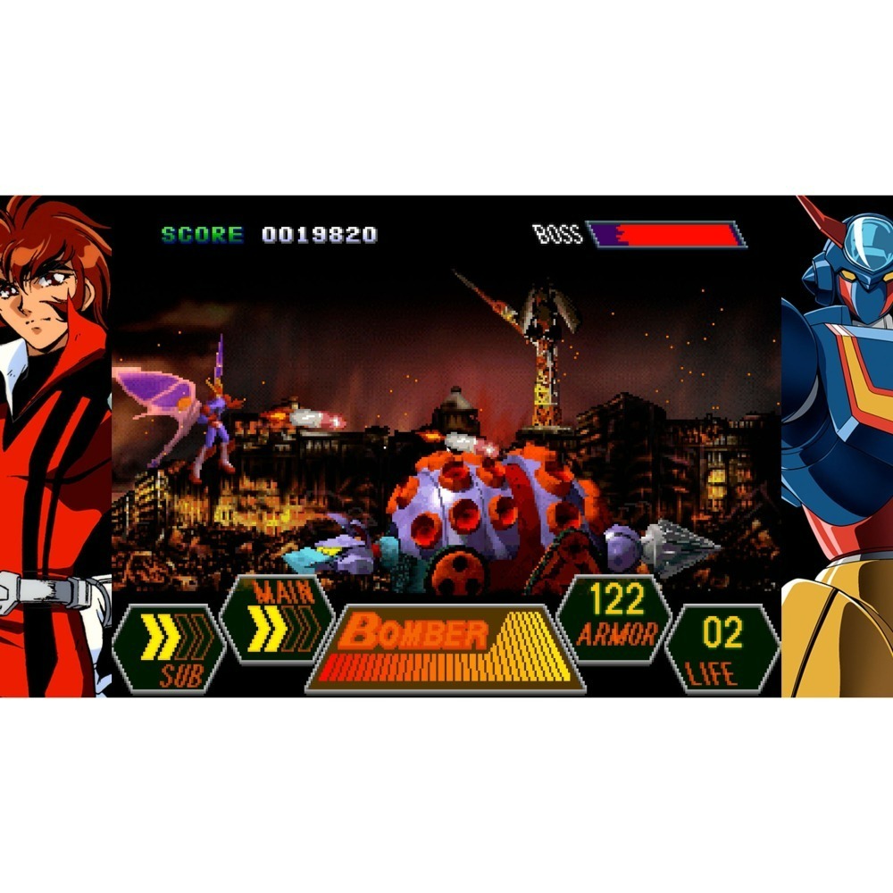 【NS原版片】☆ SWITCH 70 年代風格機器人動畫：蓋比-X ☆中文版全新品【台中星光電玩】-細節圖7