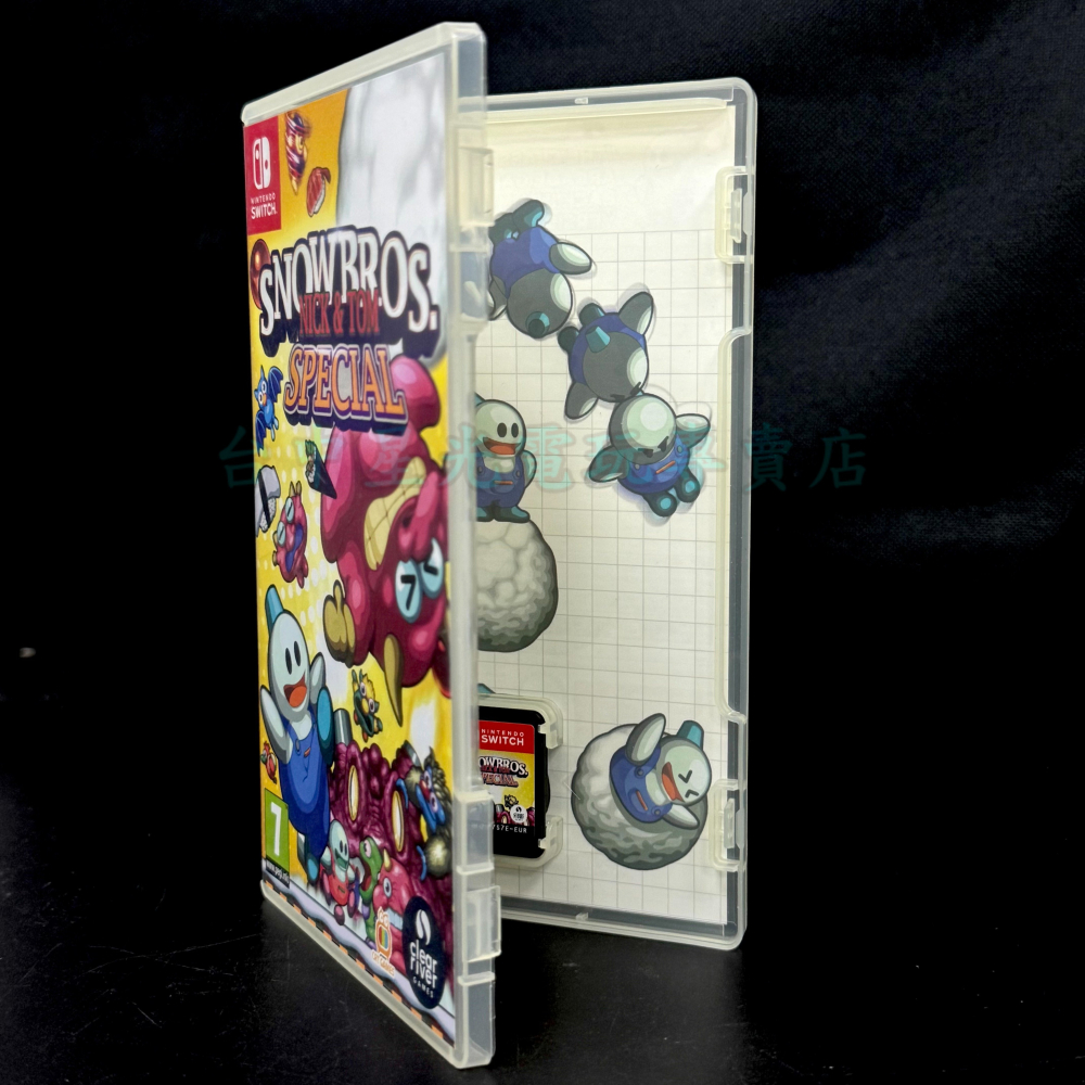 【NS原版片】☆ Switch 雪人兄弟 Special 雪球兄弟 ☆ 【中文版 中古二手商品】台中星光電玩-細節圖4