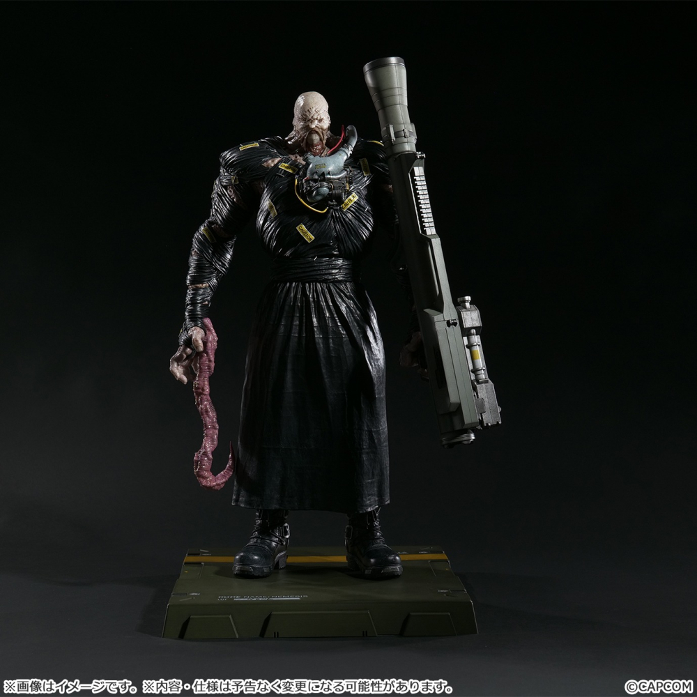預購12月【PS5原版片】☆ 惡靈古堡3重製版 追擊者 模型 卡普空 惡靈古堡30周年 ☆ 全新品【台中星光電玩】 預購-細節圖7