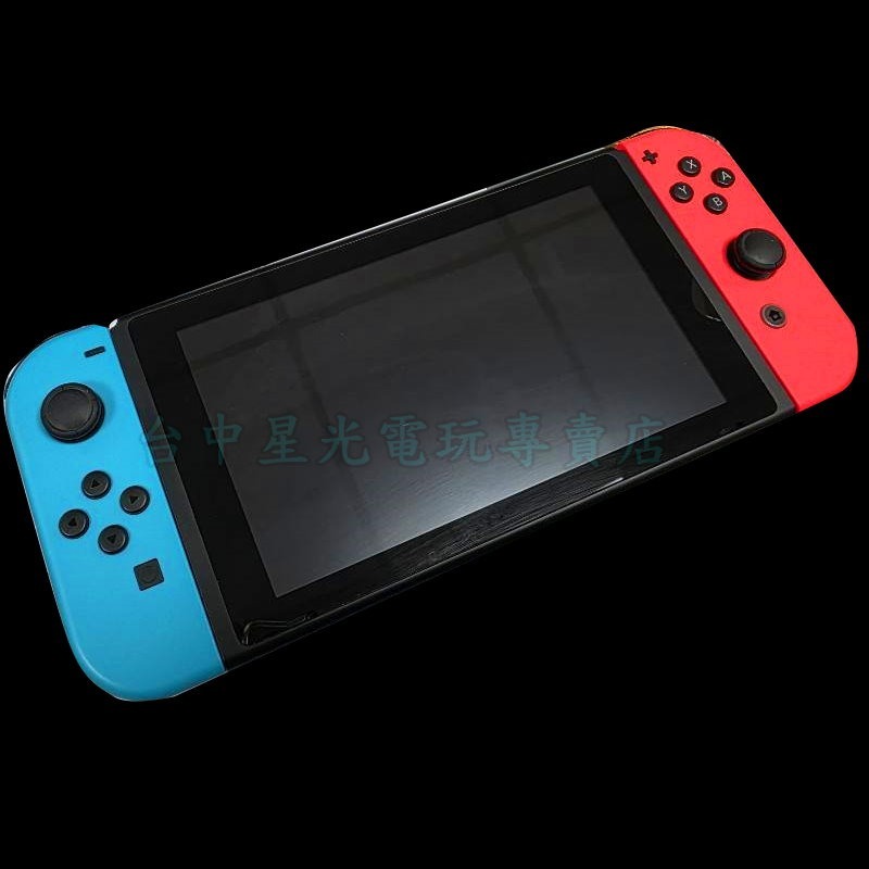現貨 新版續電加長【NS主機】 電力加強版 Switch主機 電光紅藍色 【台灣公司貨 中古二手】台中星光-細節圖4