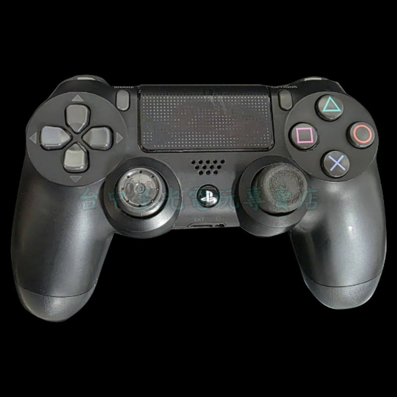 現貨【PS4週邊】 送蛋黃哥充電傳輸線 無線控制器 黑色手把 CUH-ZCT1T 【中古二手商品】台中星光-細節圖4
