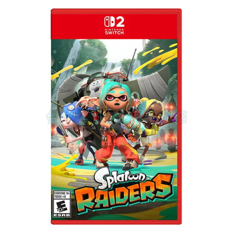 預購7/23【NS2原版片】☆ Switch2 斯普拉遁 塗擊隊 ☆中文版全新品【台中星光電玩】-細節圖3