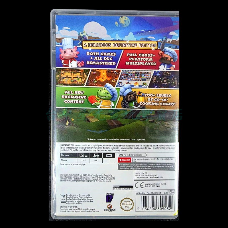 現貨【NS原版片】☆ Switch 胡鬧廚房 全都好吃 ☆【中文版 中古二手商品】台中星光電玩-細節圖5