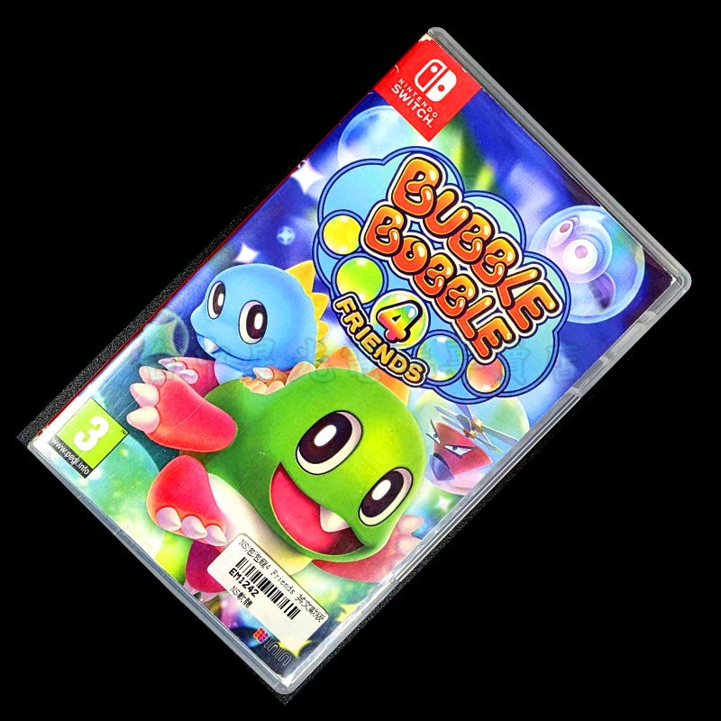 現貨【NS原版片】☆ Switch 泡泡龍4 伙伴 ☆中文版中古二手【台中星光電玩】-細節圖3