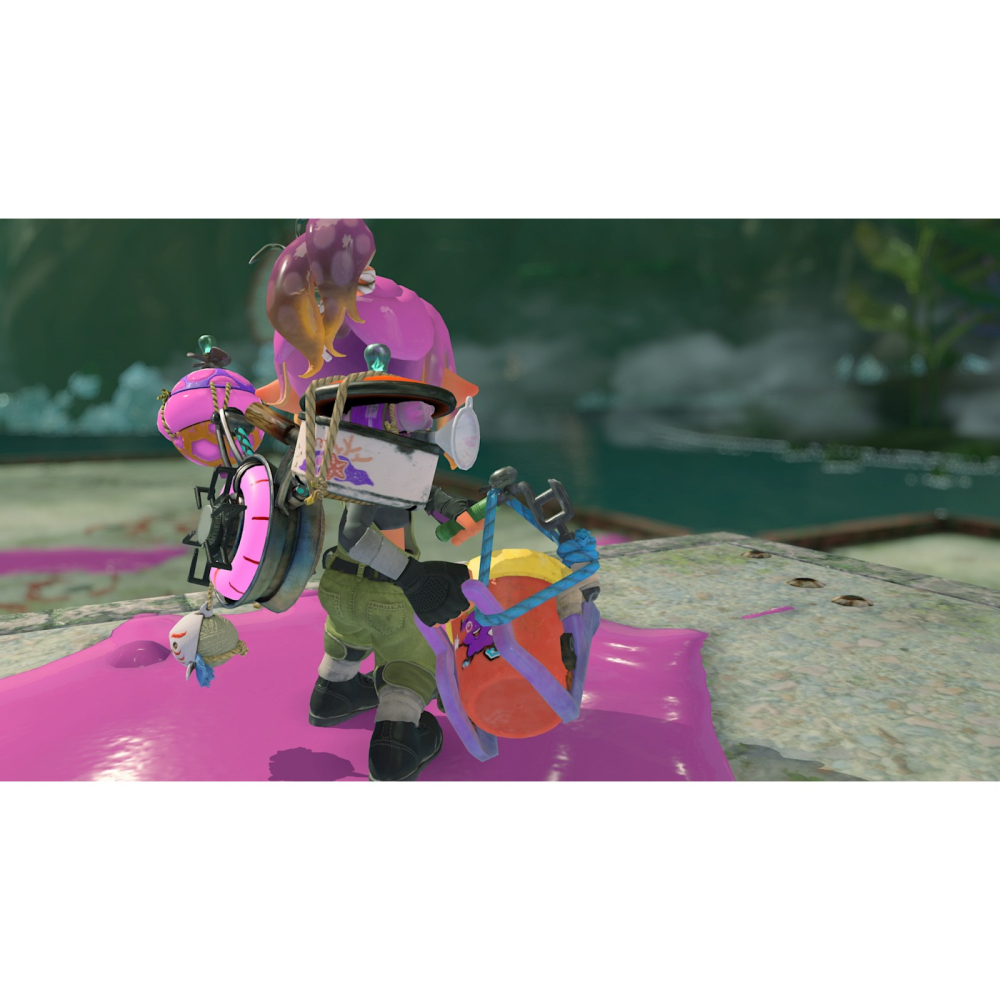 預購7/23【NS2原版片】☆ Switch2 斯普拉遁 塗擊隊+Amiibo 魚漿幫套組☆中文版全新品【台中星光電玩】-細節圖5