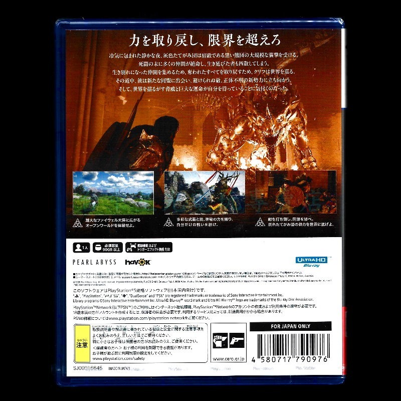 含預購特典【PS5原版片】☆ 赤血沙漠 Crimson Desert ☆純日文.英文版全新品【台中星光電玩】-細節圖4