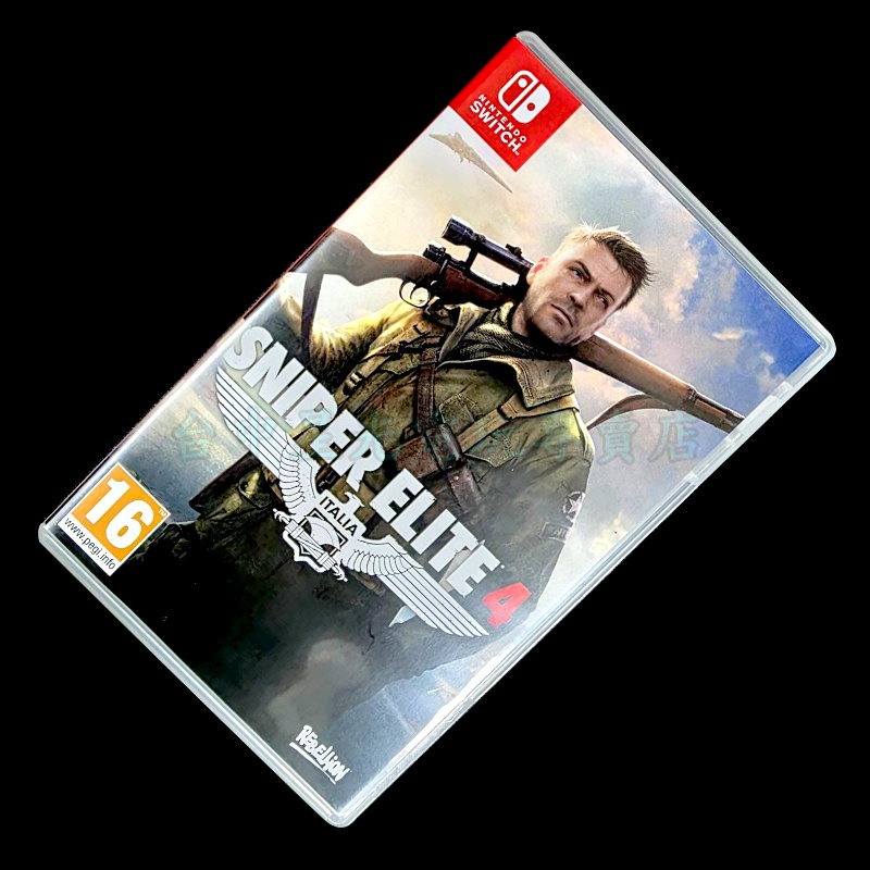 現貨【NS原版片】☆ Switch 狙擊精英4 狙擊菁英4 狙擊之神4 ☆【中文版 中古二手商品】台中星光電玩-細節圖3