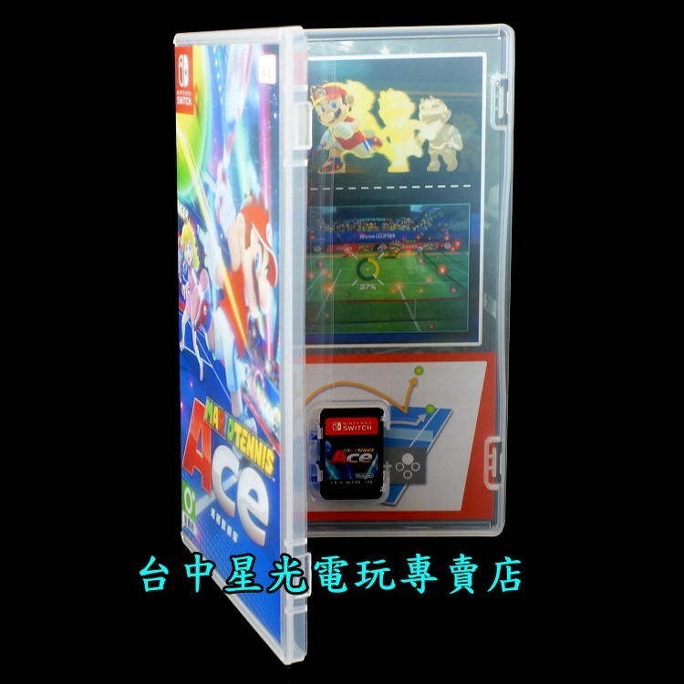 現貨【NS原版片】☆ Switch 瑪利歐網球 王牌高手 ☆【中文版 中古二手商品】台中星光電玩-細節圖3