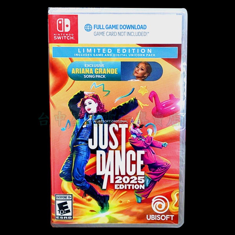 現貨【NS原版片】☆ Switch Just Dance 2025 舞力全開2025 ☆中文版全新品【星光】-細節圖3