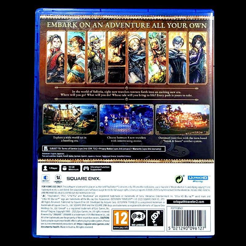 現貨【PS5原版片】☆ PS5 歧路旅人2 八方旅人2 【中文版 中古二手商品】【台中星光電玩】-細節圖5