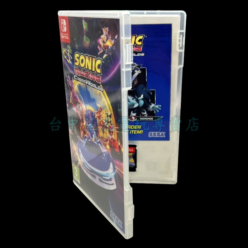 現貨【NS原版片】☆ Switch 索尼克賽車 交叉世界 音速小子 ☆【中文版 中古二手商品】台中星光電玩-細節圖3