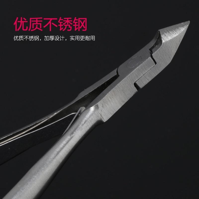 海隆王 現貨 死皮剪 尖口剪 尖 嘴鉗 剪到刺甘皮剪 卸甲 美甲工具 美甲材料 不鏽鋼 死皮剪 美甲剪 快速出貨-細節圖2