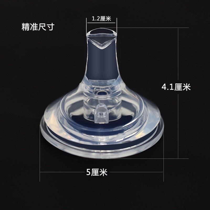 海隆王 現貨 奶瓶吸管 防噴 送吸管刷 雙層防噴 寬口奶瓶 新款 升級版 可泡奶 坐著喝奶 快速出貨 蝦幣回饋-細節圖3