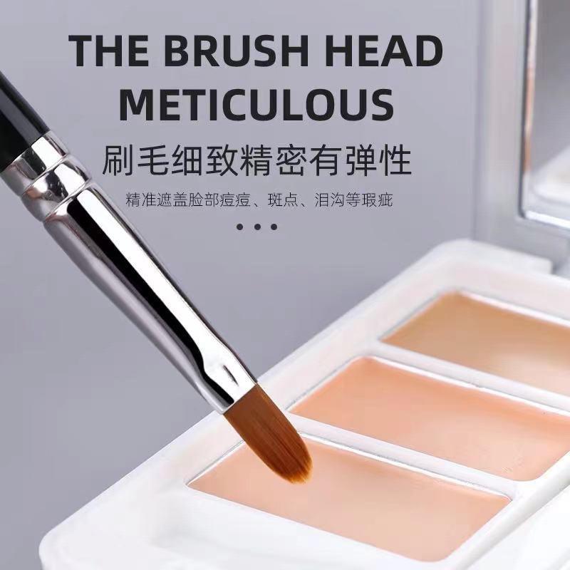 海隆王 雙頭海綿眉刷子 遮瑕筆 毛老師同款 丁301 淚溝刷 蝦幣回饋-細節圖2