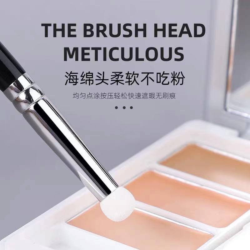 海隆王 雙頭海綿眉刷子 遮瑕筆 毛老師同款 丁301 淚溝刷 蝦幣回饋-細節圖3