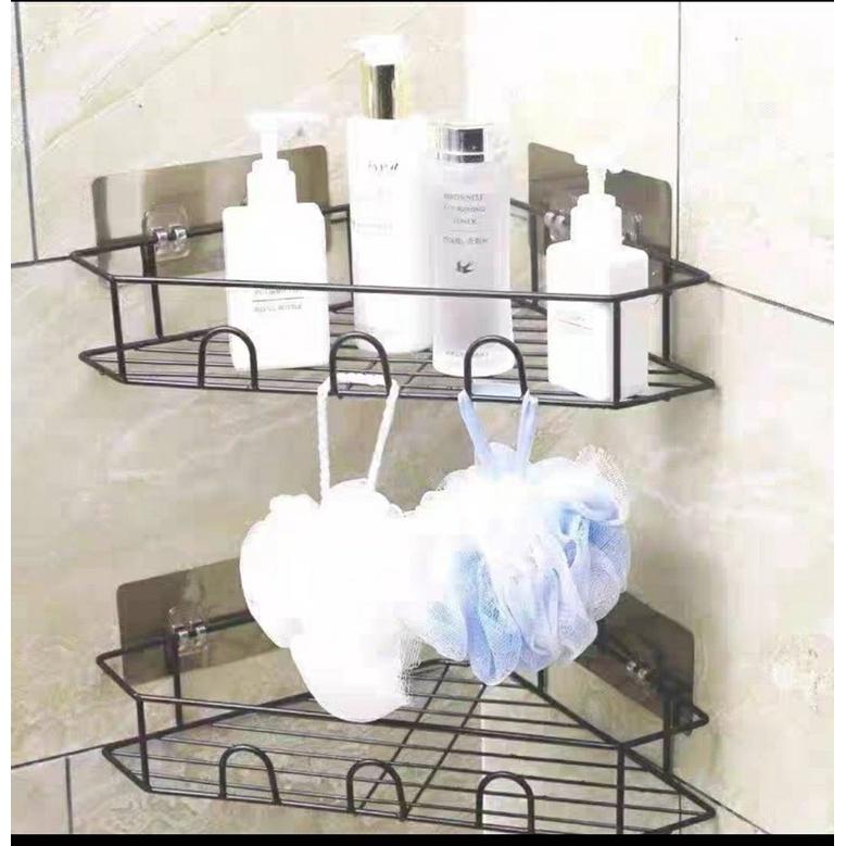 海隆王 現貨 雙勾 置物架壁掛 掛勾 壁掛式壁掛收納 無痕掛貼-細節圖3