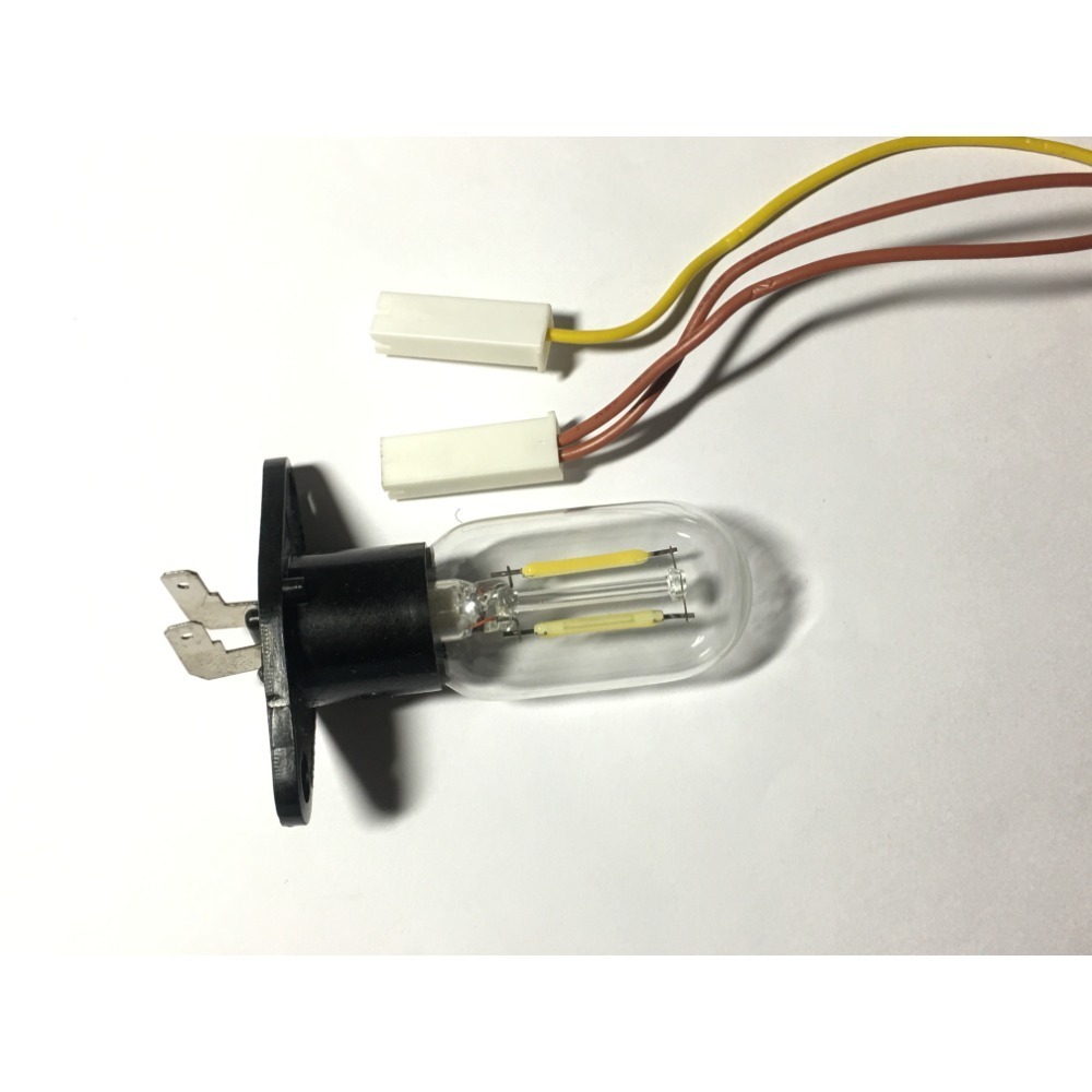 SHARP 微波爐 R-T34KS 原廠電源線 15A 3Cx2.0mm 1.5米 / 原廠燈泡 含底座 接頭-規格圖4