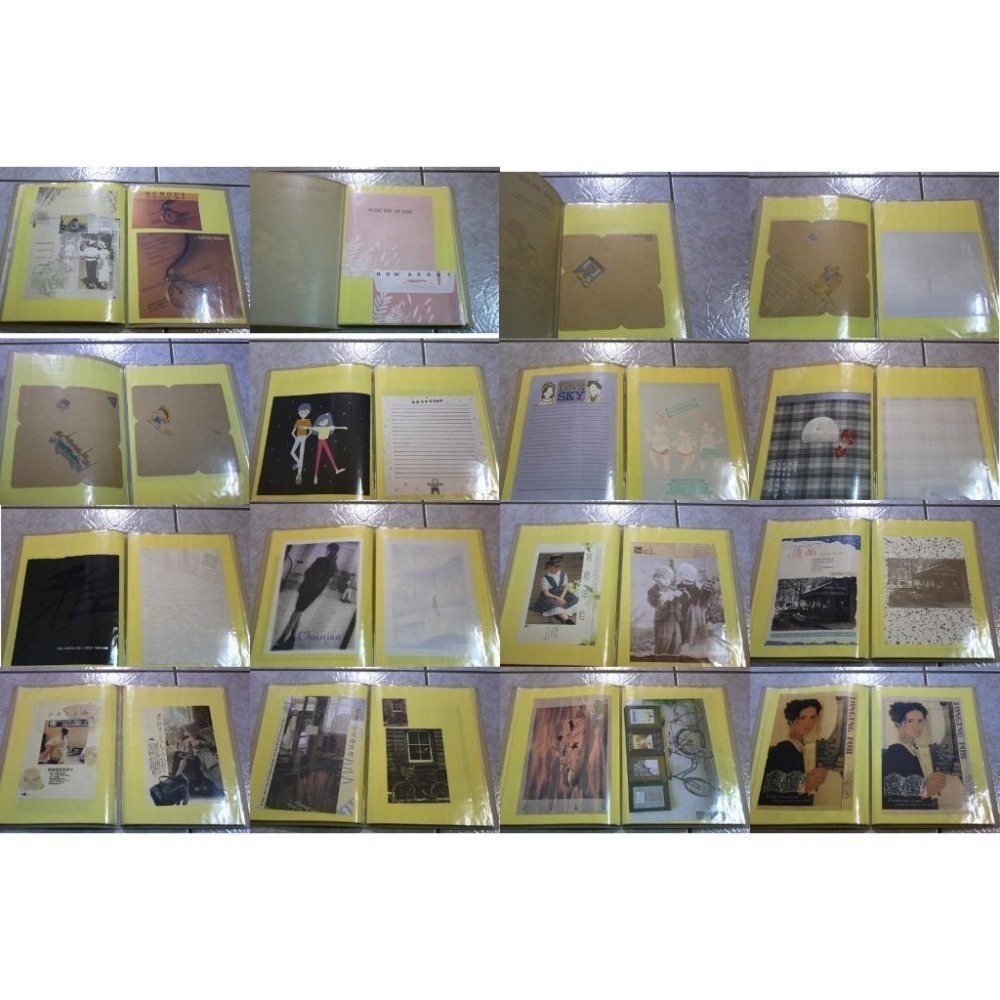 懷舊 復古 80年代 信封 信紙 (合售)-細節圖2