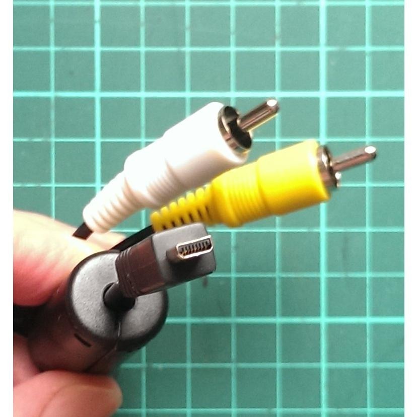 RCA 轉 MINI USB 8 pin 公 -影音傳輸線-細節圖2