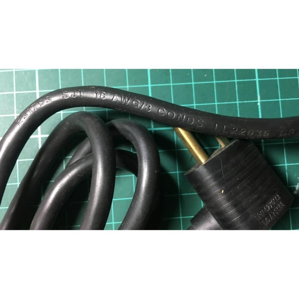 優質電源線 Longwell 電腦電源線 18AGW 抗干擾磁環 可串插插頭-細節圖3