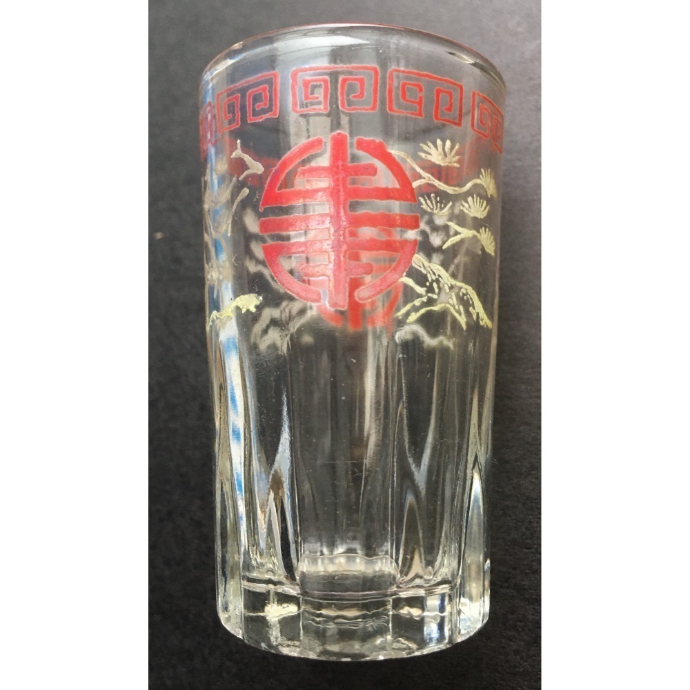 懷舊 復古 高梁酒杯 壽字杯-規格圖6