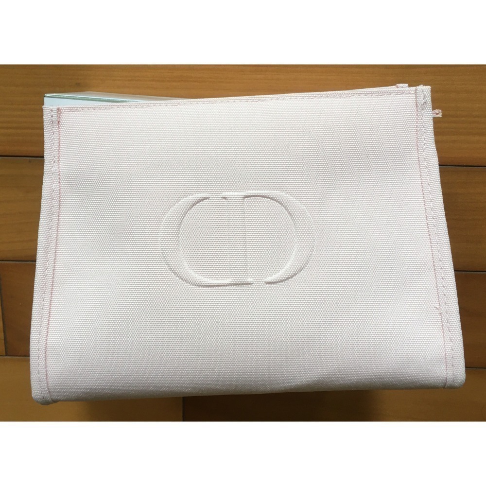 全新 Dior 迪奧 化妝包 過夜包 小包包 粉紅色 (含紙盒)-細節圖2