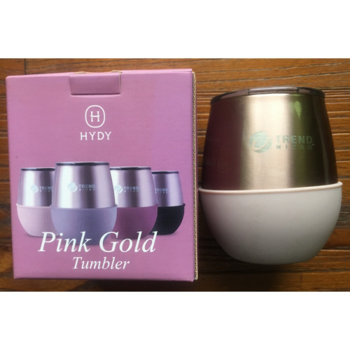 HYDY Rose Gold Tumbler 8oz Trend Micro 蛋型杯 不鏽鋼 保溫 隨行杯