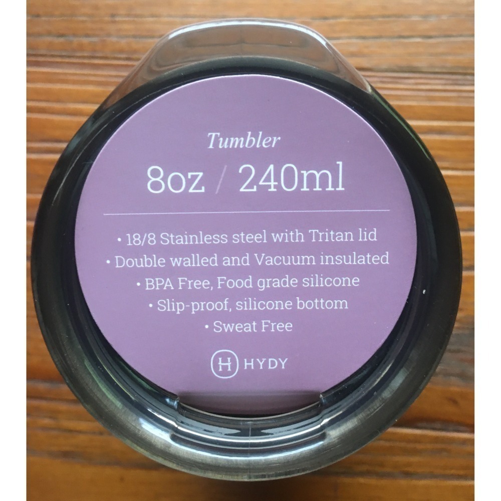HYDY Rose Gold Tumbler 8oz Trend Micro 趨勢科技 蛋型杯 不鏽鋼 保溫 隨行杯-細節圖3