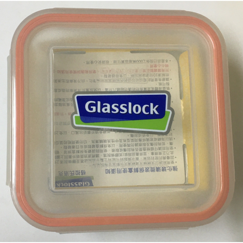 Glasslock 強化玻璃保鮮盒 正方型 RP522 900ml