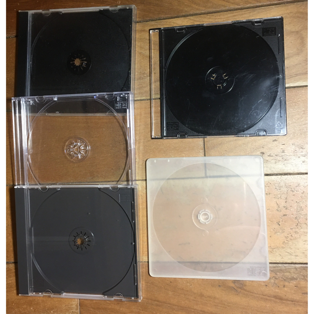 合售：雙片CD盒+單片CD盒 (標準型、薄型)-細節圖2