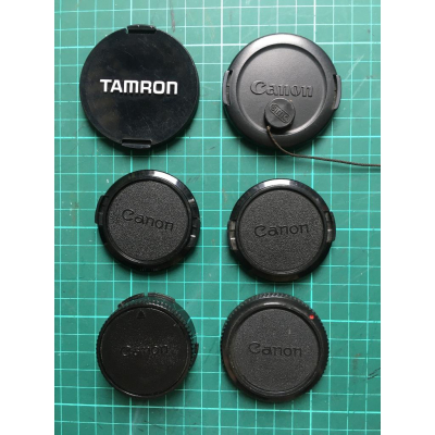 Canon 原廠 FD系列 鏡頭蓋 鏡頭後蓋 機身蓋 TAMRON 原廠 鏡頭蓋 62mm
