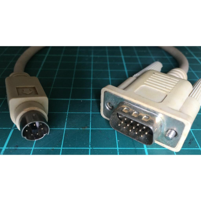 VGA 轉 8-PIN Mini DIN 特規 轉接頭