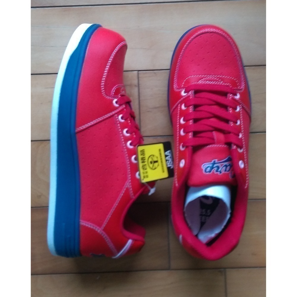 【紀念收藏品】日本職棒聯名紀念鞋 安全鞋 工作鞋 日本碼25.5號-細節圖9