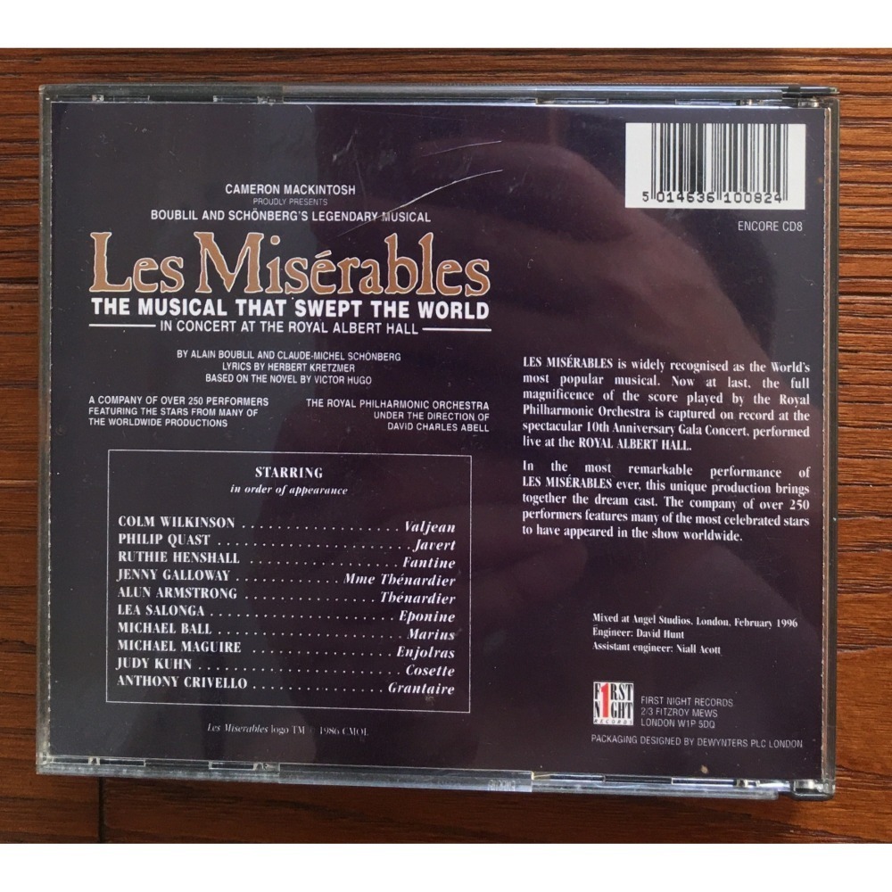 悲慘世界歌劇 /  三大男高音 / DOMINGO with JOHN DENVER / 交響情人夢 千秋王子 野田妹-細節圖2