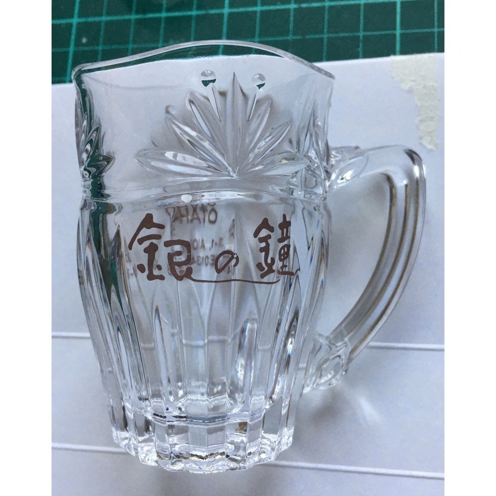 日本製 北海道 小樽限定 銀の鐘 銀之鐘 水晶玻璃咖啡杯-細節圖6