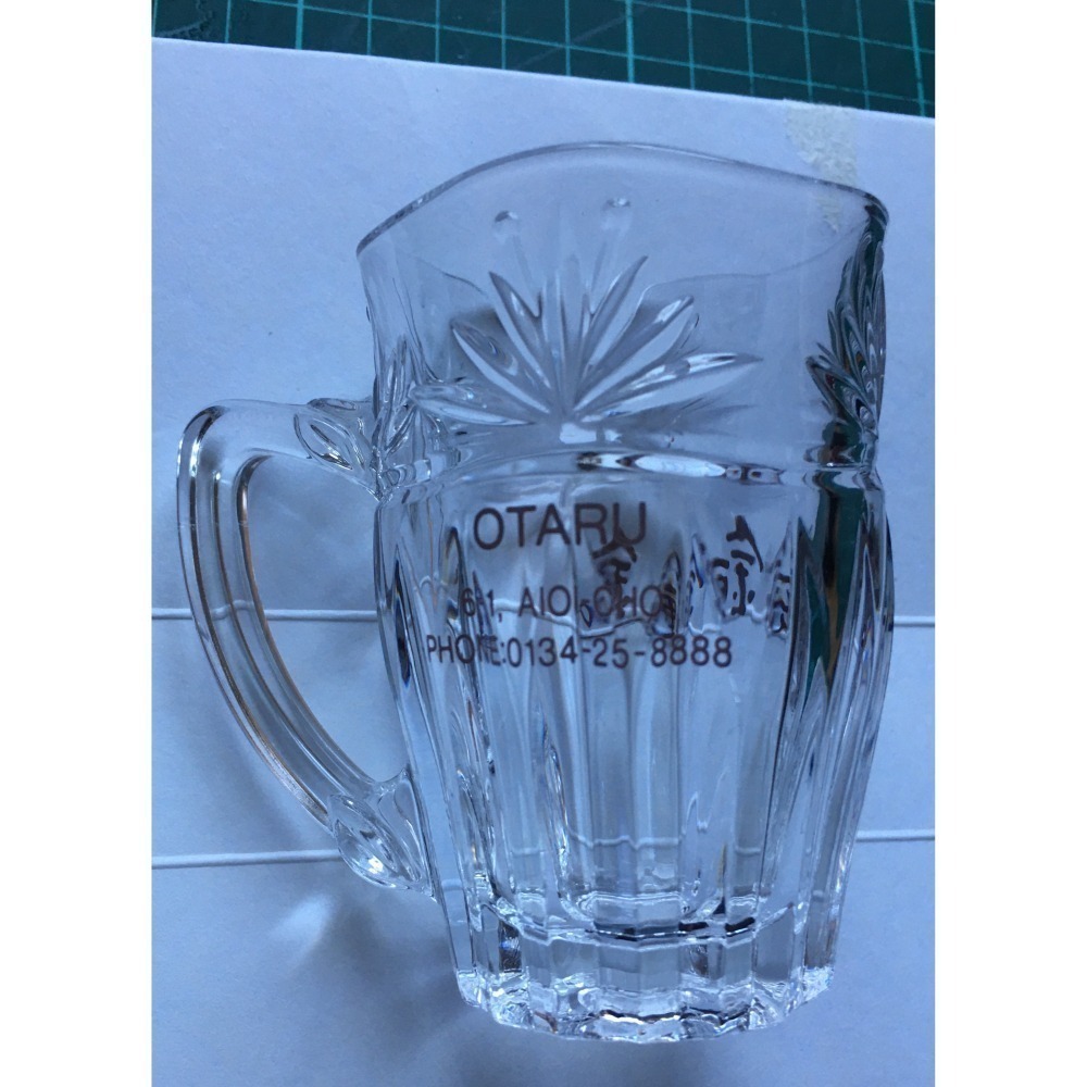 日本製 北海道 小樽限定 銀の鐘 銀之鐘 水晶玻璃咖啡杯-細節圖7