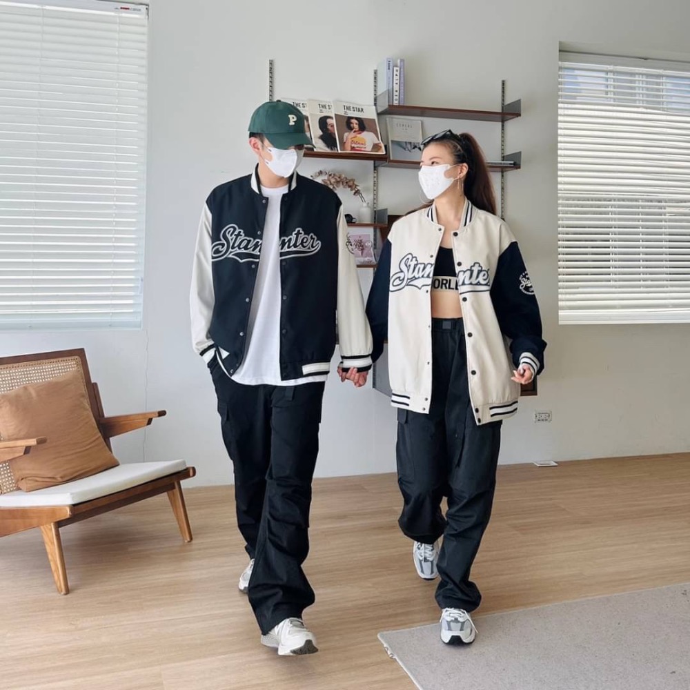 【🇰🇷Stantey拼袖棒球外套】-細節圖2