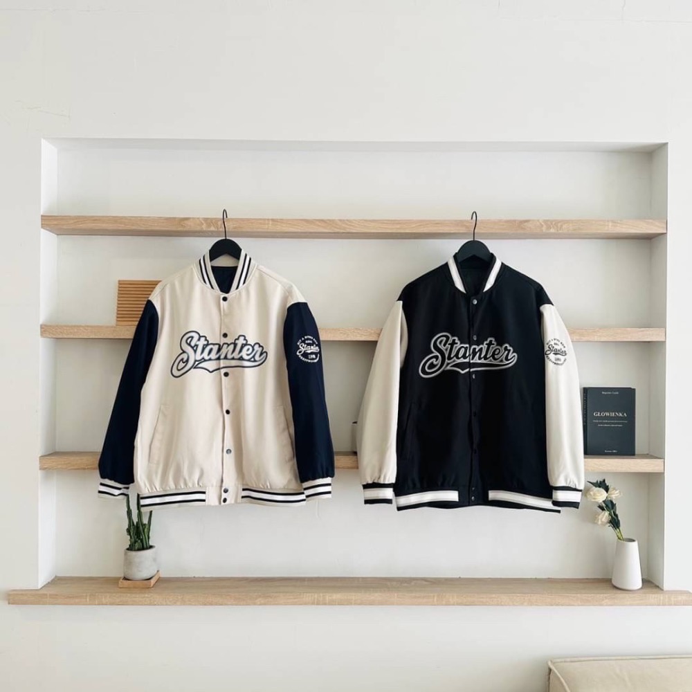 【🇰🇷Stantey拼袖棒球外套】-細節圖7