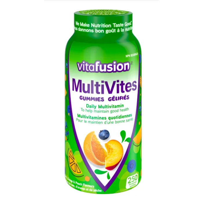 🍁J.A.²加平方🇨🇦代購🍁 VitafusionMultiVItes成人 綜合維他命軟糖 250顆❗️現貨❗-細節圖2