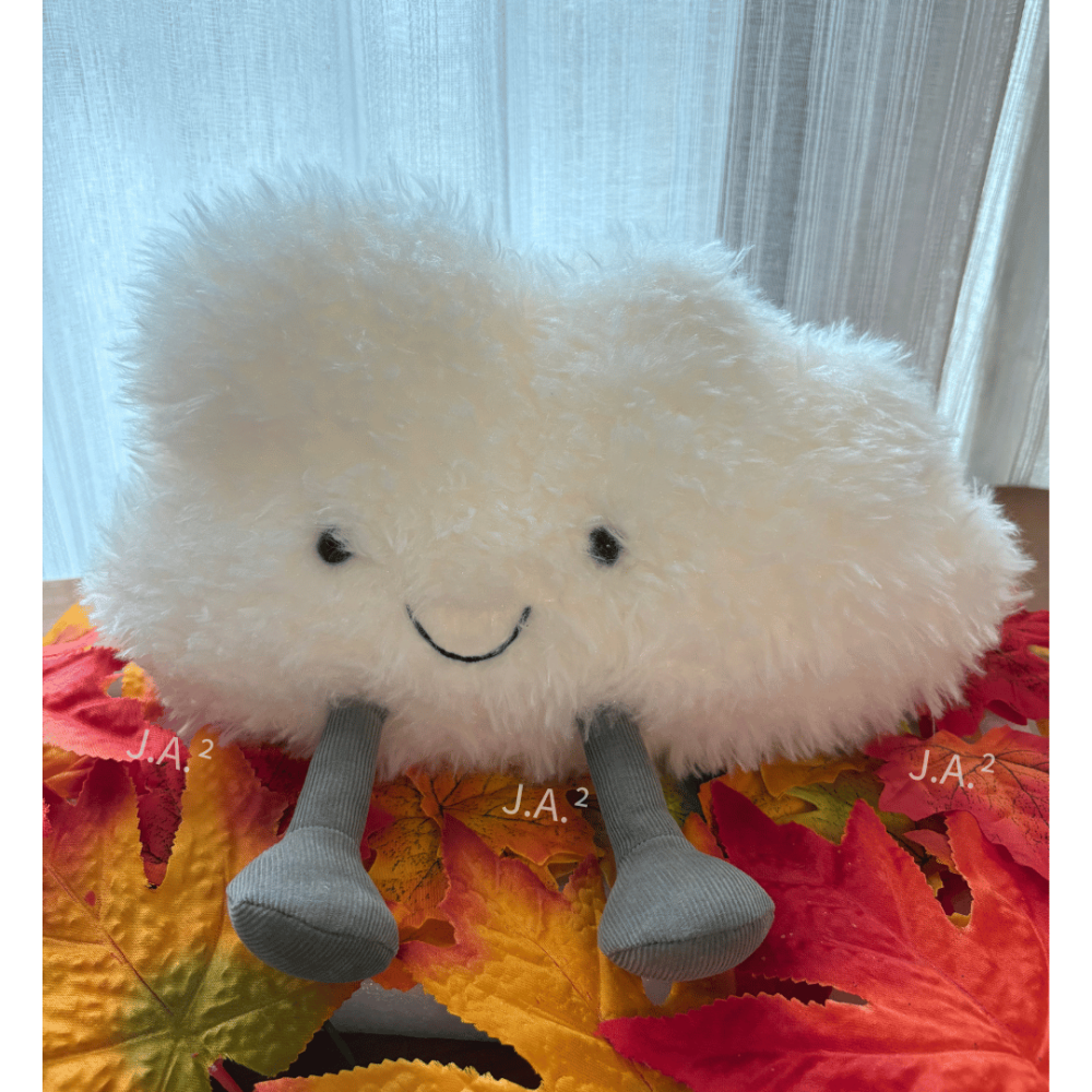 🍁J.A.²加平方🇨🇦代購🍁 Jellycat 烏雲娃娃  可頌娃娃  拿鐵吊飾  加拿大代購❗️現貨❗️-細節圖3