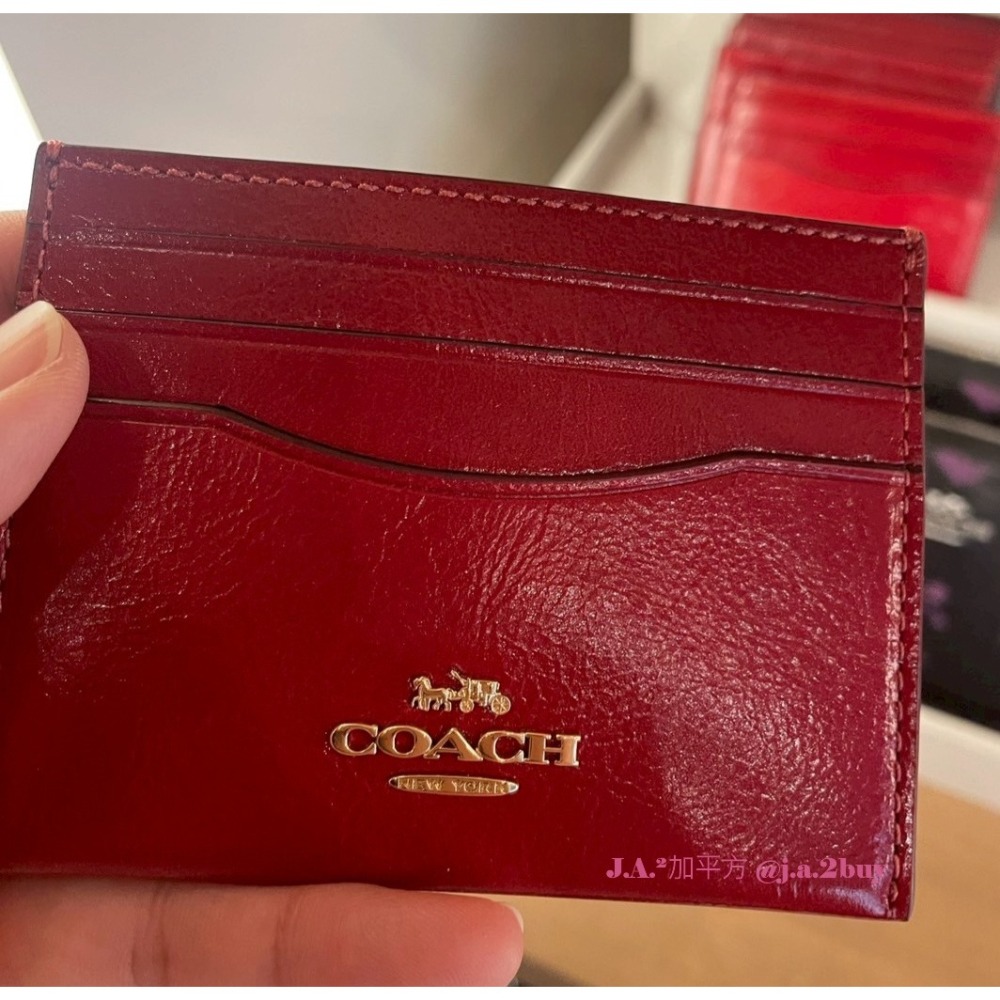 🍁J.A.²加平方🇨🇦代購🍁Coach 信用卡夾/名片夾 多功能卡片收納 卡夾  卡包❗️預購❗️-細節圖4
