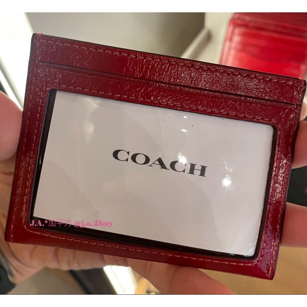 🍁J.A.²加平方🇨🇦代購🍁Coach 信用卡夾/名片夾 多功能卡片收納 卡夾  卡包❗️預購❗️-細節圖5