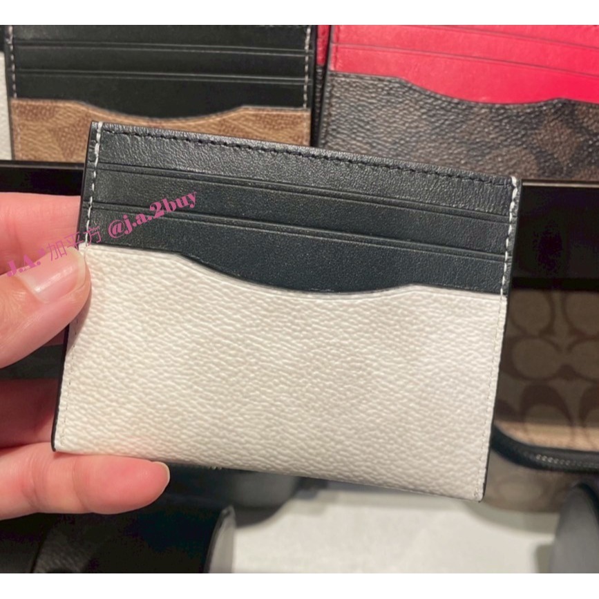 🍁J.A.²加平方🇨🇦代購🍁Coach 信用卡夾/名片夾 多功能卡片收納 卡夾  卡包❗️預購❗️-細節圖6