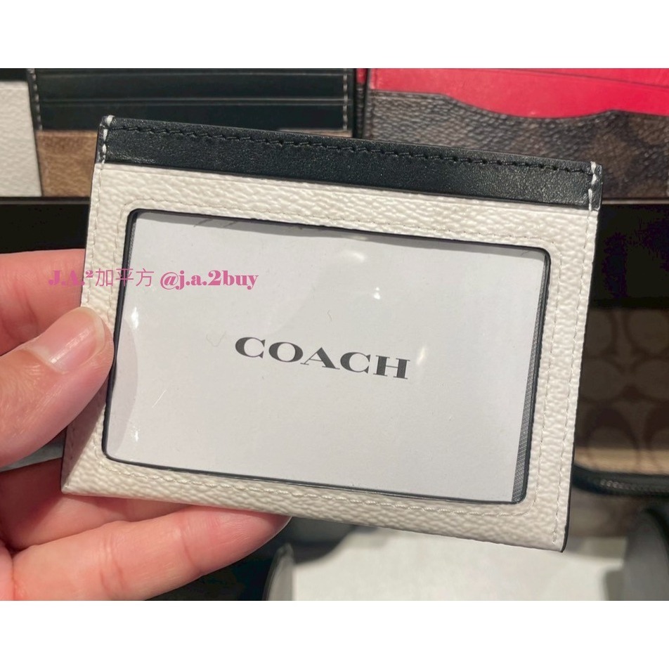 🍁J.A.²加平方🇨🇦代購🍁Coach 信用卡夾/名片夾 多功能卡片收納 卡夾  卡包❗️預購❗️-細節圖7