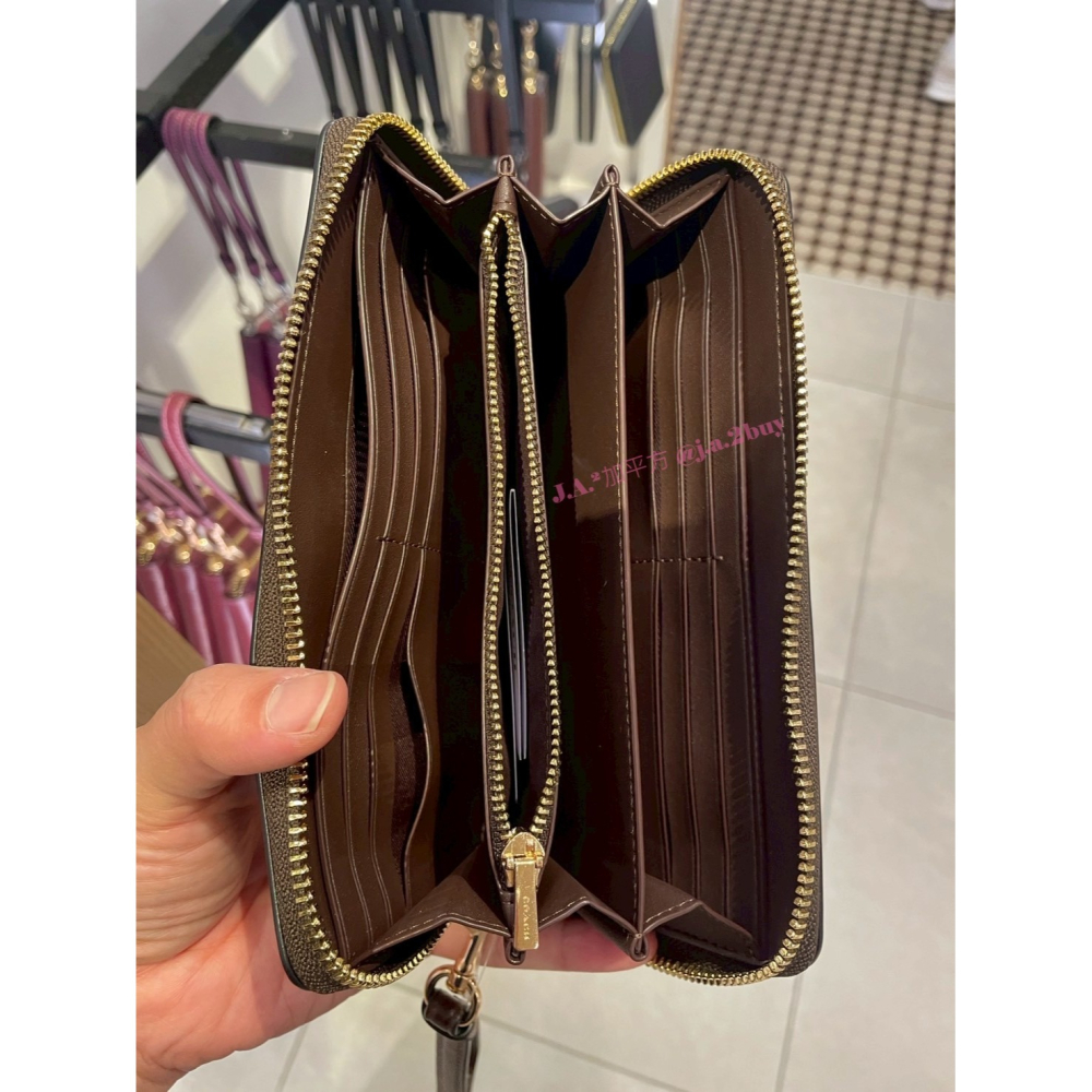 🍁J.A.²加平方🇨🇦代購🍁Coach 長夾 手拿包 皮夾 錢包 包包 送禮 正品❗️預購❗️-細節圖5