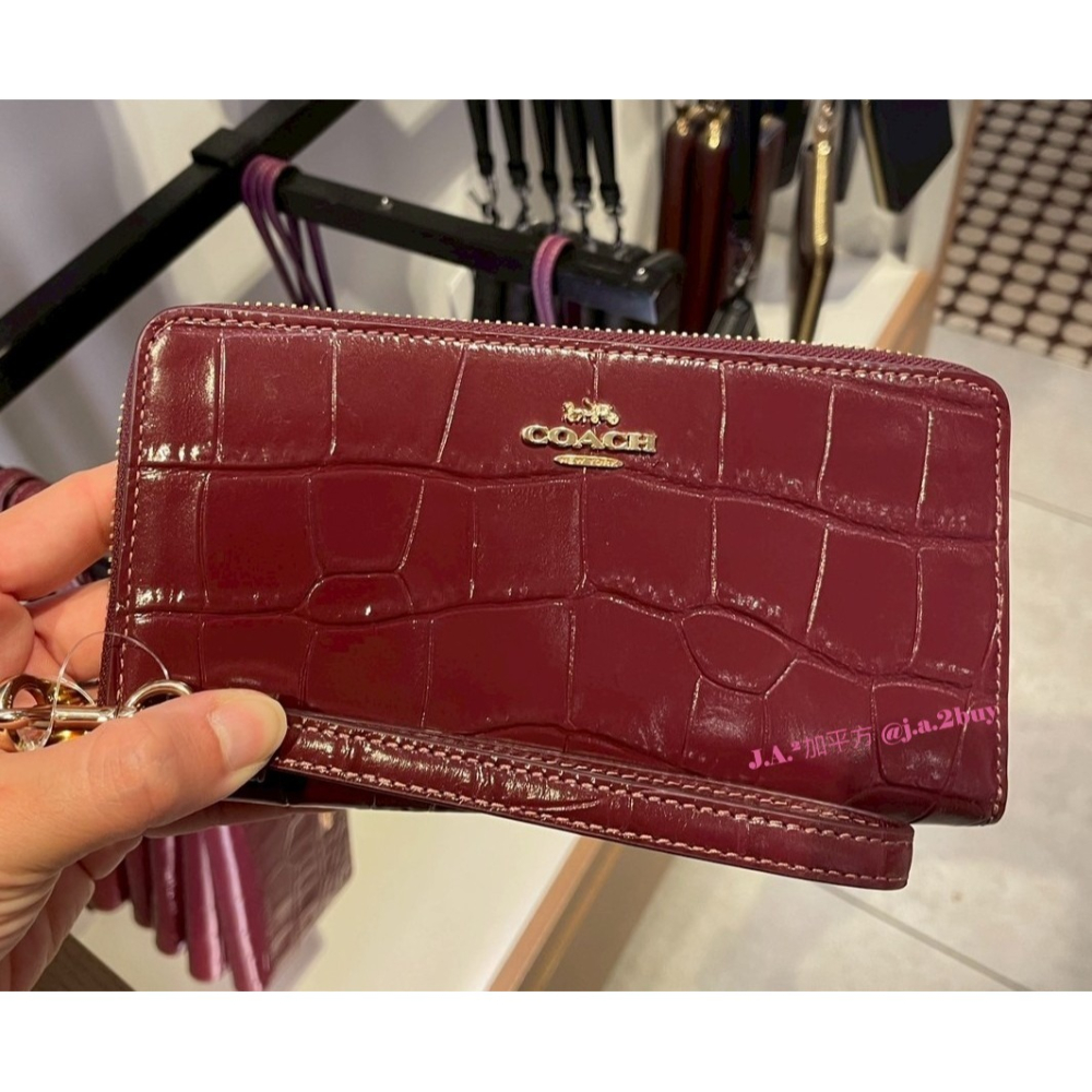 🍁J.A.²加平方🇨🇦代購🍁Coach 長夾 手拿包 皮夾 錢包 包包 送禮 正品❗️預購❗️-細節圖8